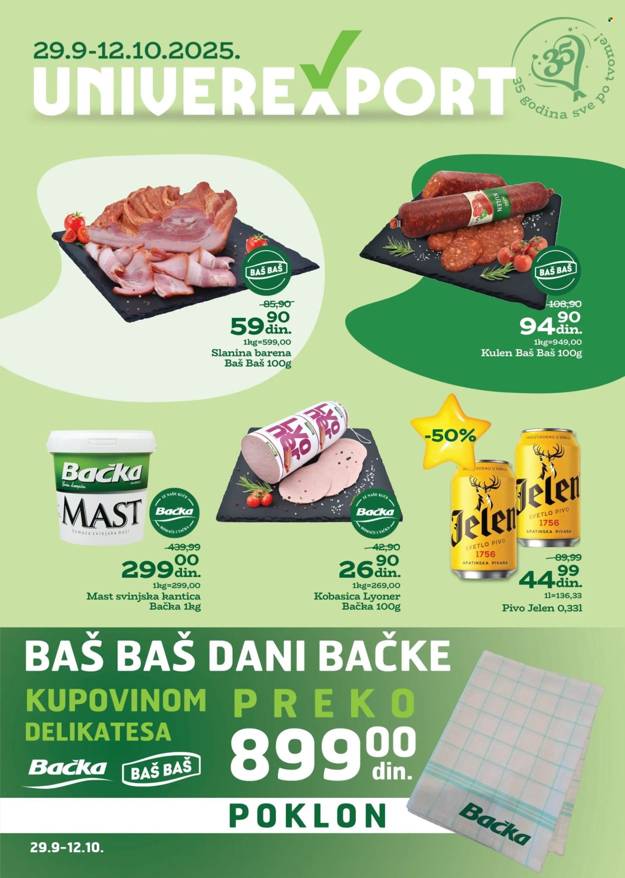 Univerexport katalog - 29.09.2025 - 12.10.2025. Stranica 1