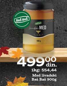 Med livadski Baš Baš 900g