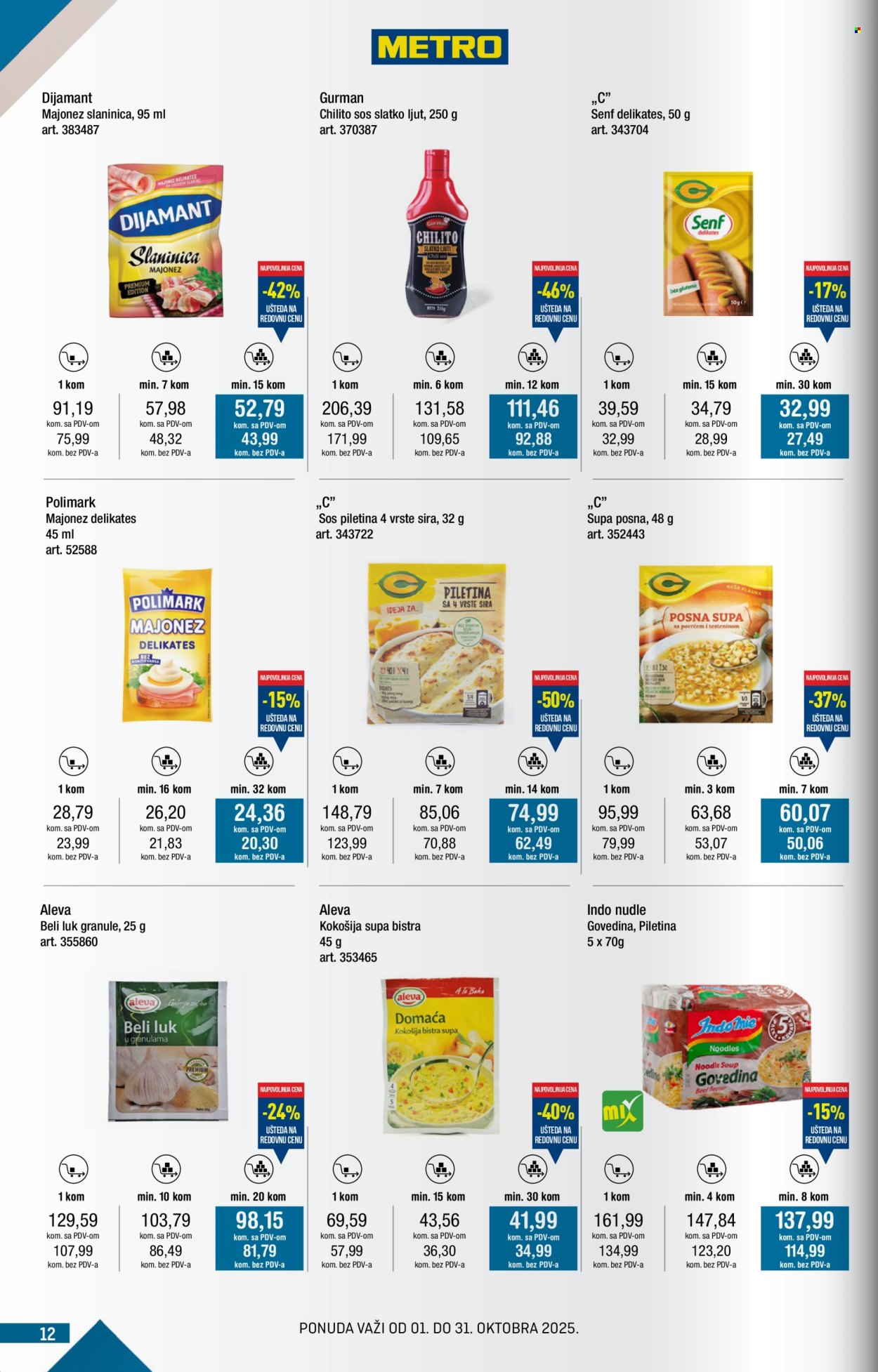 Metro katalog - 01.10.2025 - 31.10.2025. Stranica 12
