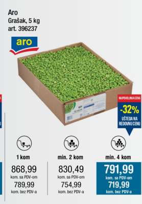 Aro Grašak 5 kg