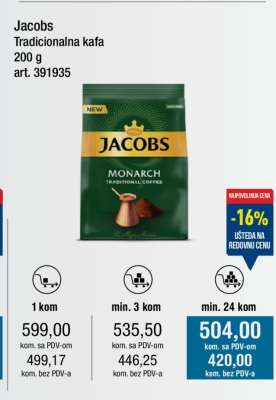 Jacobs Tradicionalna kafa