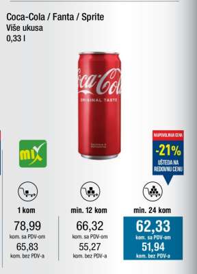 Coca-Cola, Fanta, Sprite