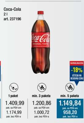 Coca-Cola 2 l