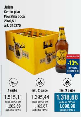 Jelen Svetlo pivo