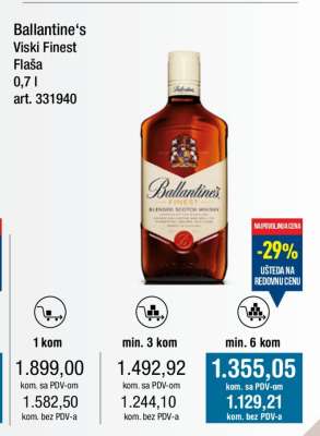 Ballantine‘s Viski Finest