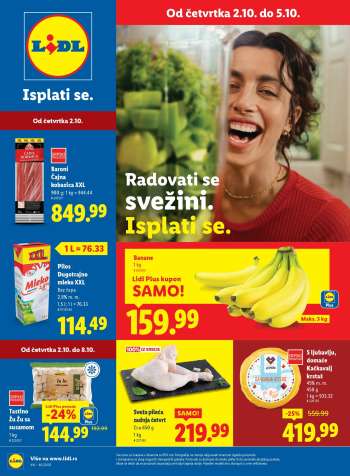 thumbnail - Katalog Lidl - Pogledajte naše ponude