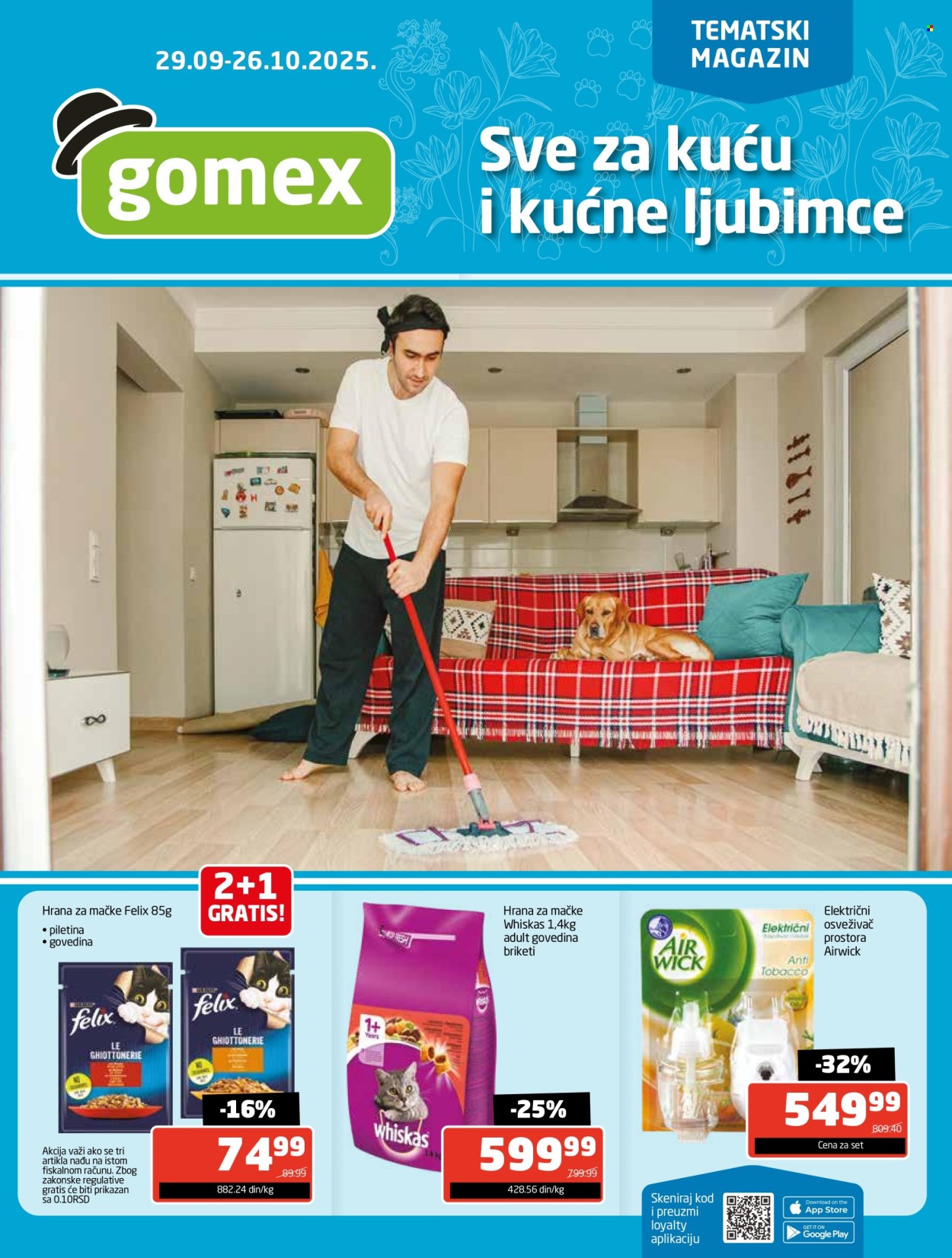 Gomex katalog - 29.09.2025 - 26.10.2025. Stranica 1