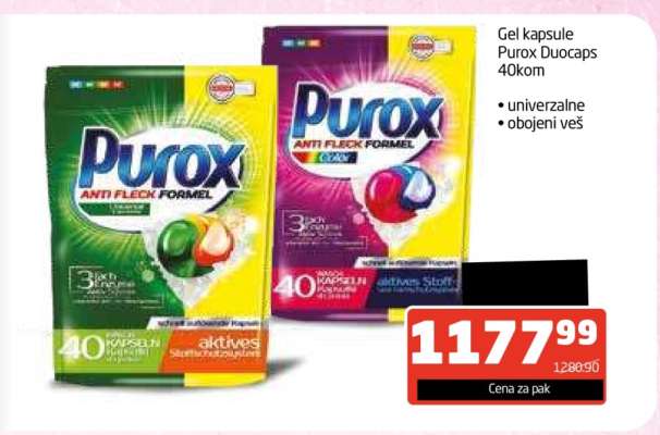 Gel kapsule Purox Duocaps 40kom