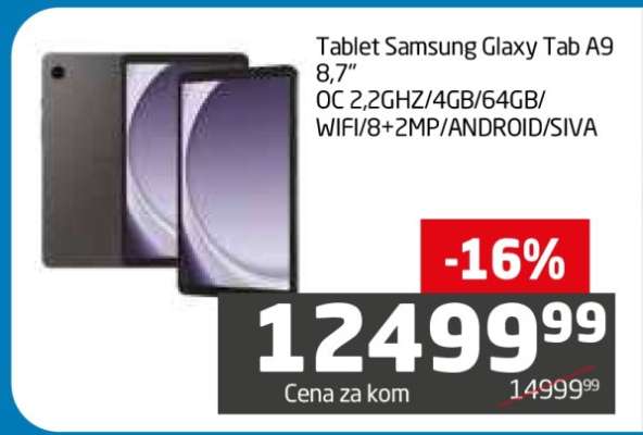 Tablet Samsung Glaxy Tab A9 8,7”