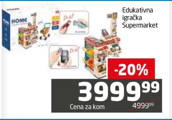 Edukativna igračka Supermarket