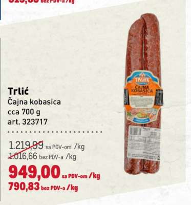 Trlić Čajna kobasica