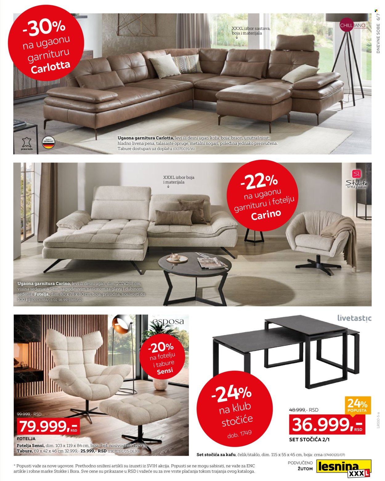 Lesnina XXXL katalog - 29.09.2025 - 26.10.2025. Stranica 7