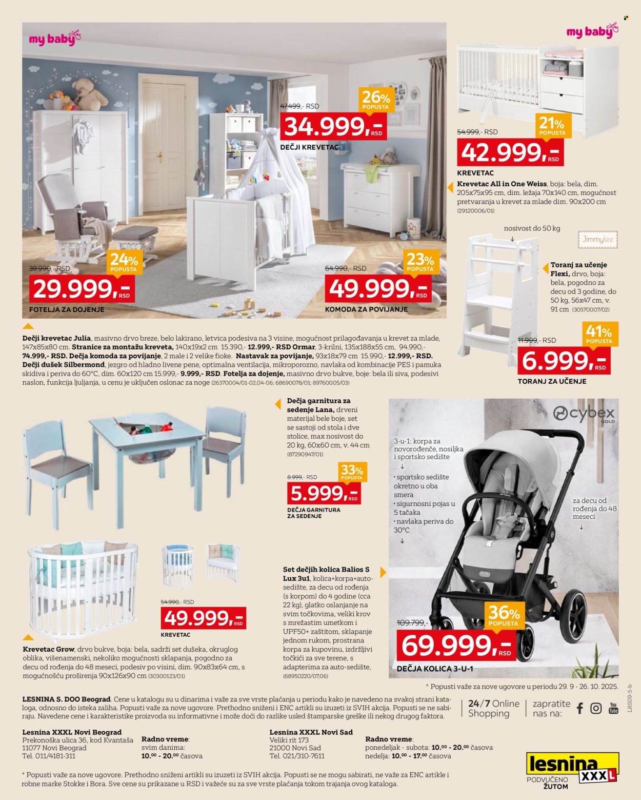 Lesnina XXXL katalog - 29.09.2025 - 26.10.2025. Stranica 24