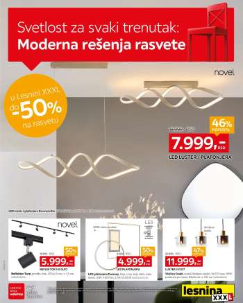 Lesnina XXXL katalog - 29.09.2025 - 26.10.2025.