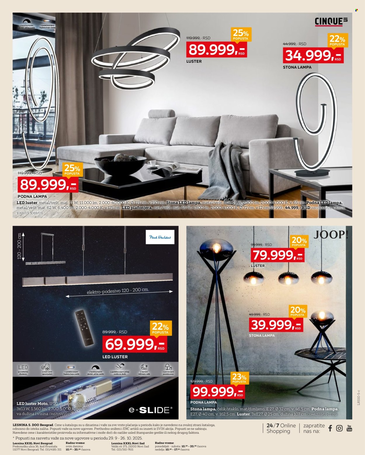 Lesnina XXXL katalog - 29.09.2025 - 26.10.2025. Stranica 8