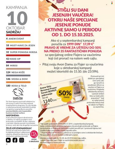 Avon katalog - 01.10.2025 - 31.10.2025. Stranica 2
