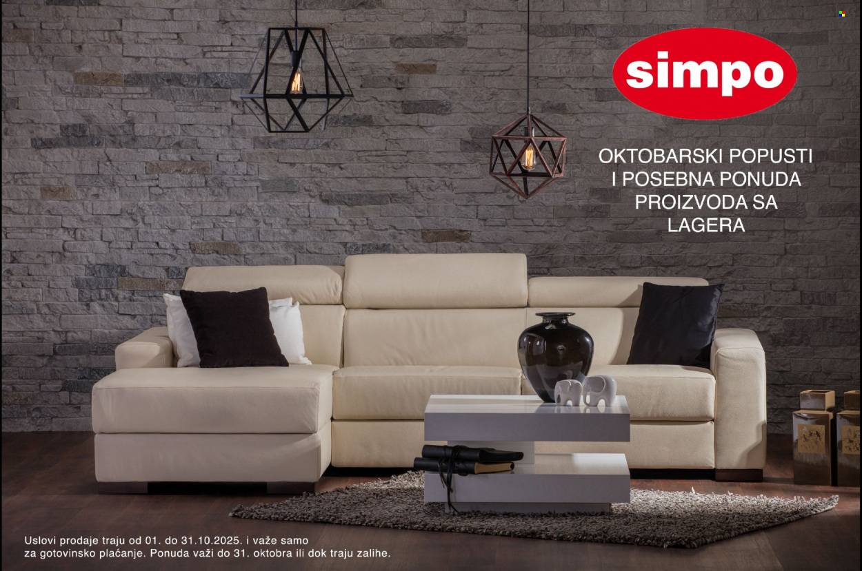 Simpo katalog - 01.10.2025 - 31.10.2025. Stranica 1