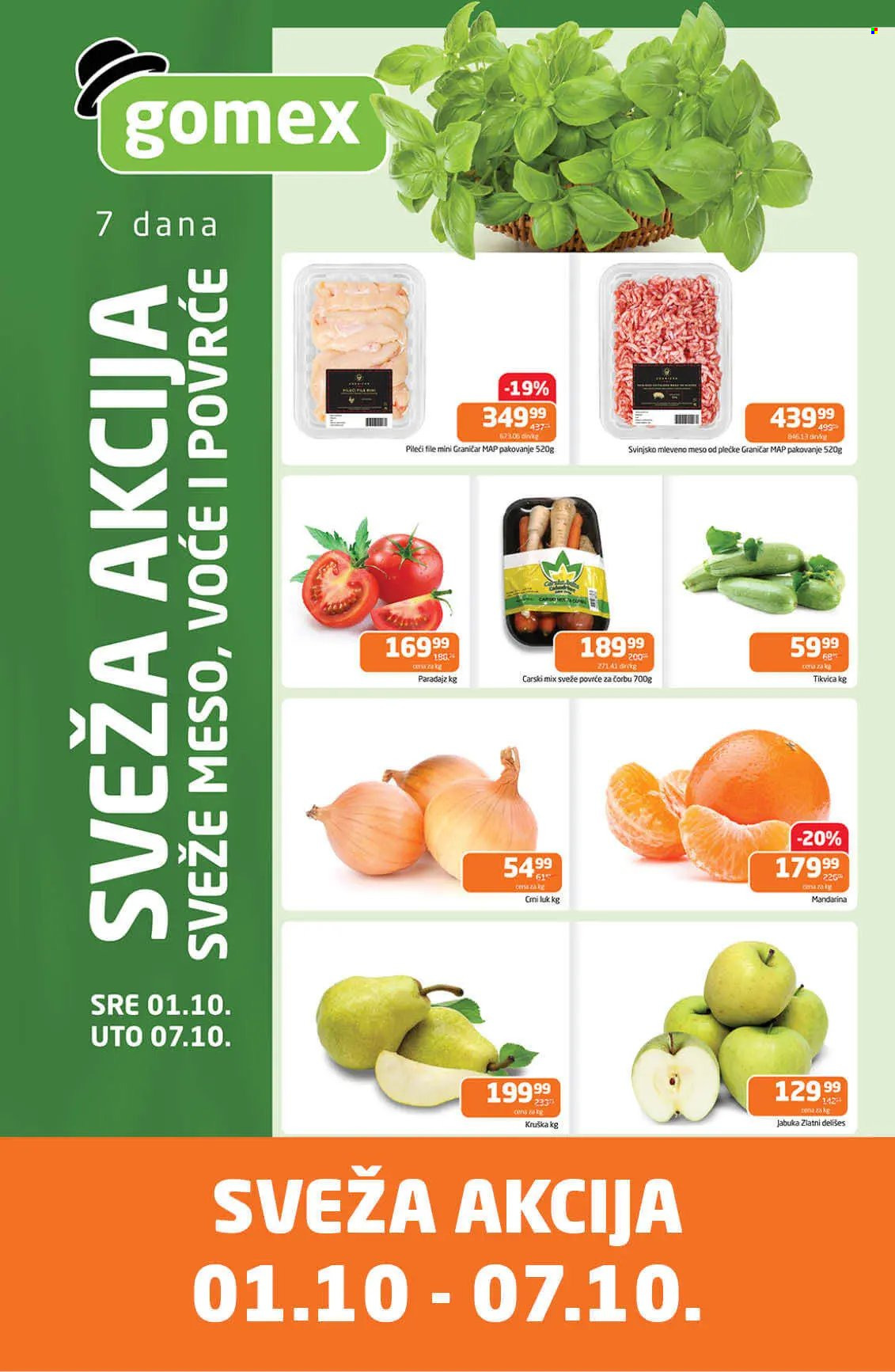 Gomex katalog - 01.10.2025 - 07.10.2025. Stranica 1