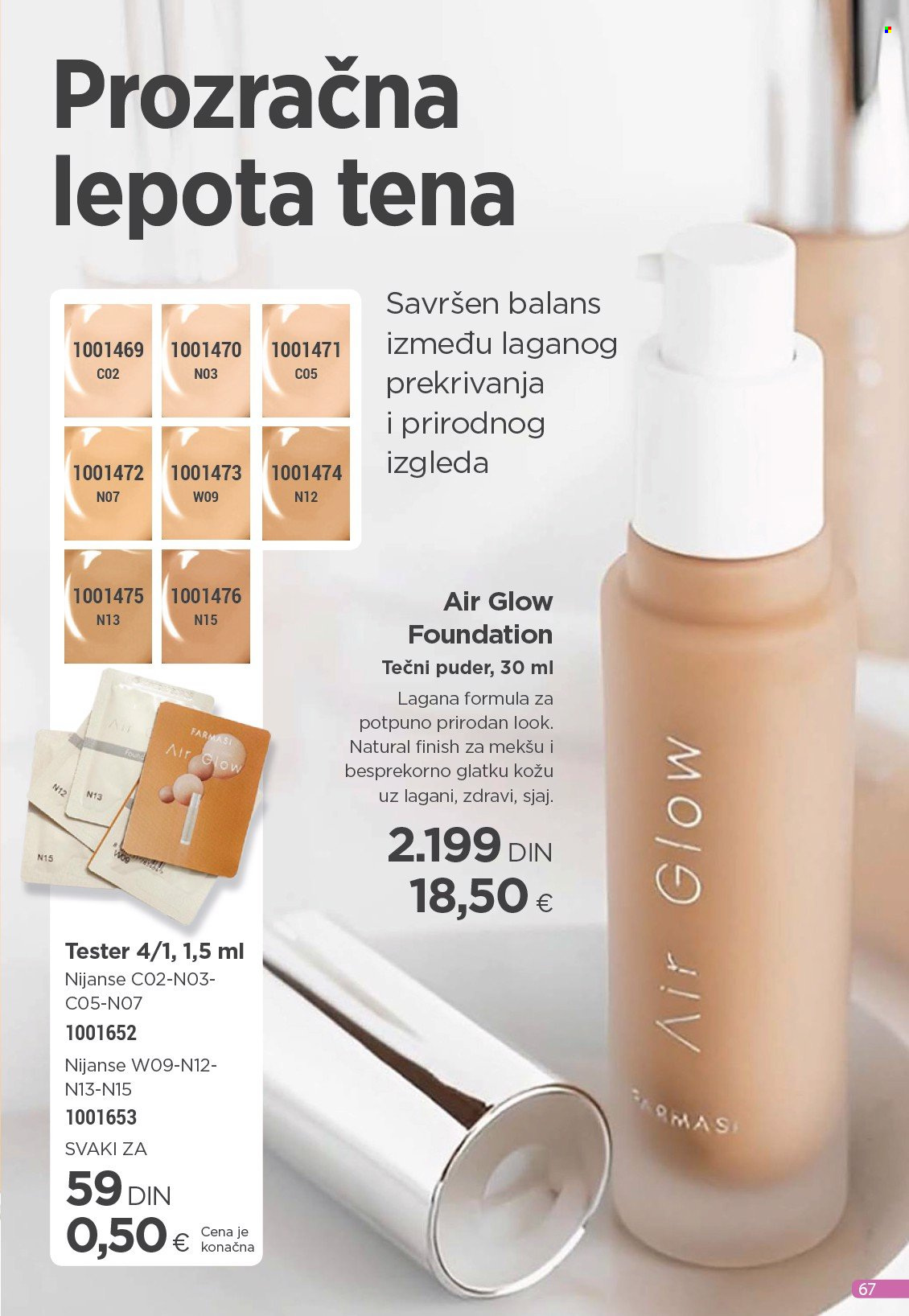 Farmasi katalog - 01.10.2025 - 31.10.2025. Stranica 67