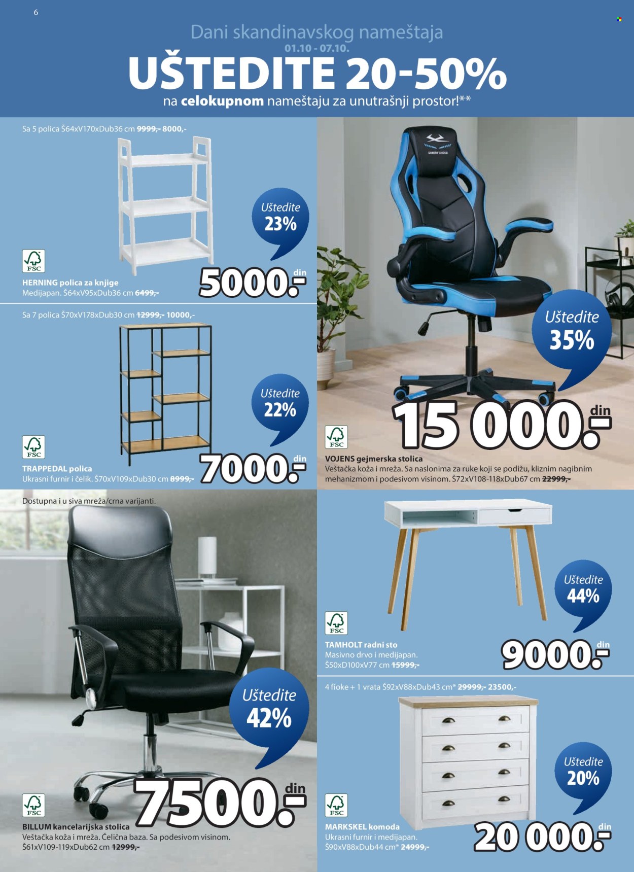 JYSK katalog - 01.10.2025 - 14.10.2025. Stranica 7