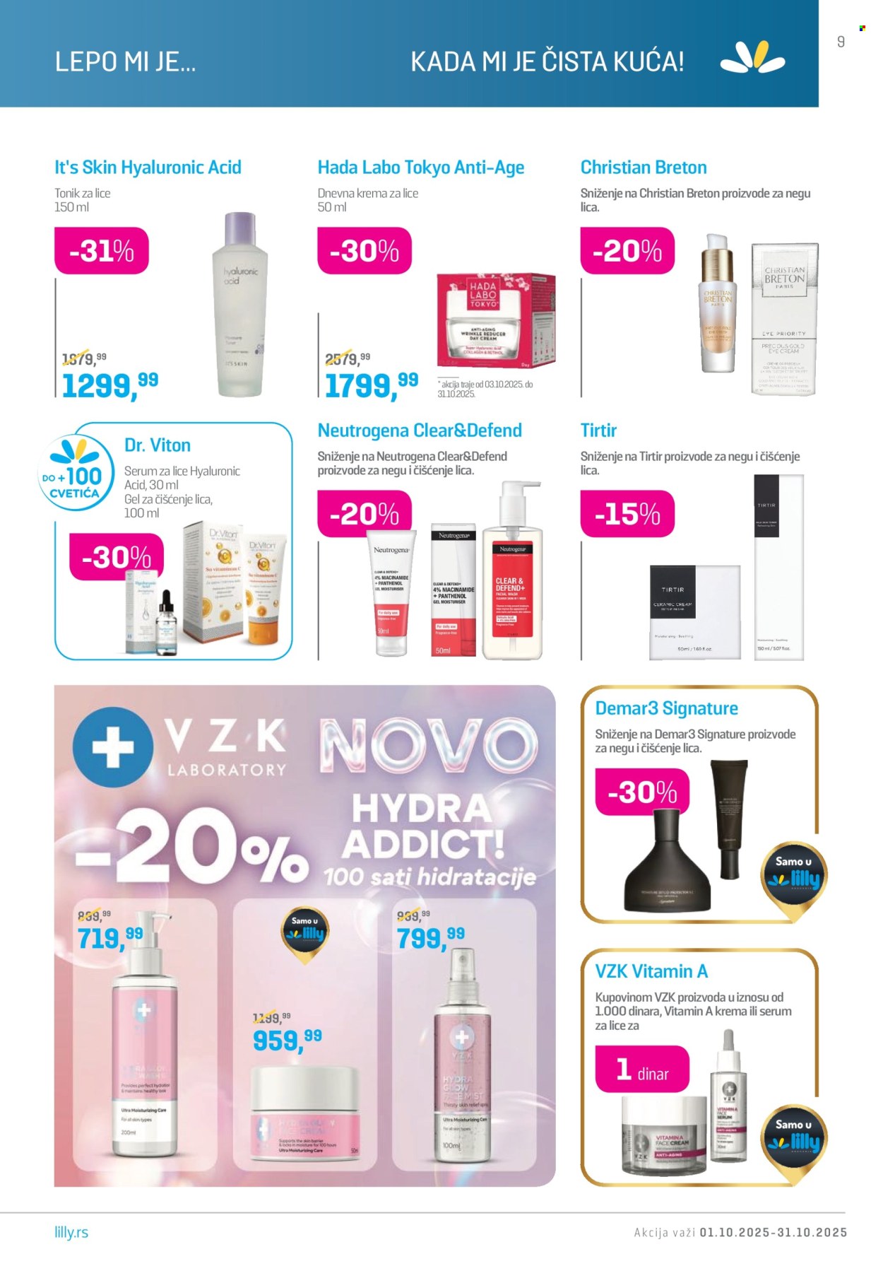 Lilly Drogerie katalog - 01.10.2025 - 31.10.2025. Stranica 9