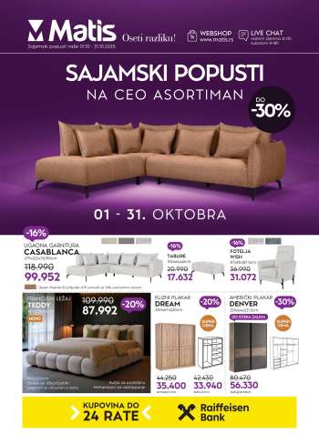 Matis katalog - 01.10.2025 - 31.10.2025.