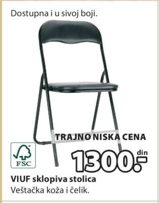 VIUF SKLOPIVA STOLICA