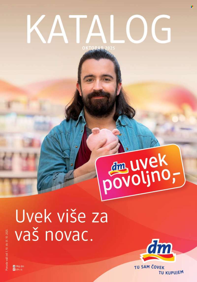 dm drogerie katalog - 01.10.2025 - 31.10.2025.