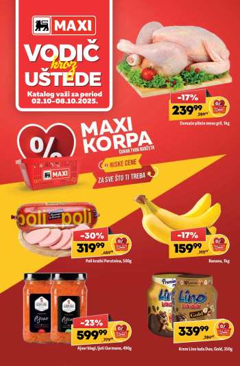 thumbnail - Katalog Maxi - Nedeljni katalog