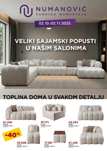 Numanović katalog - 02.10.2025 - 02.11.2025.
