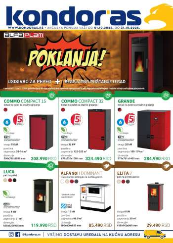 Kondor As katalog - 01.10.2025 - 31.10.2025.