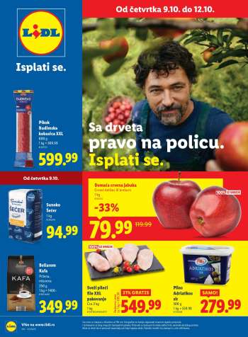 thumbnail - Katalog Lidl - Pogledajte naše ponude