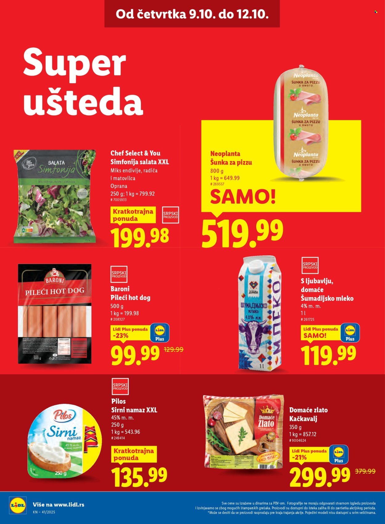 Lidl katalog - 09.10.2025 - 15.10.2025. Stranica 8