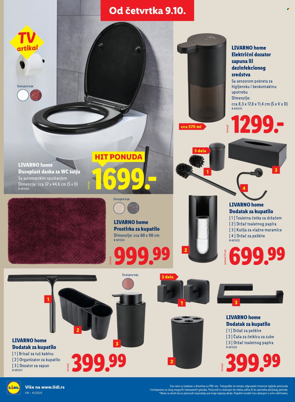 Lidl katalog - 09.10.2025 - 15.10.2025. Stranica 50