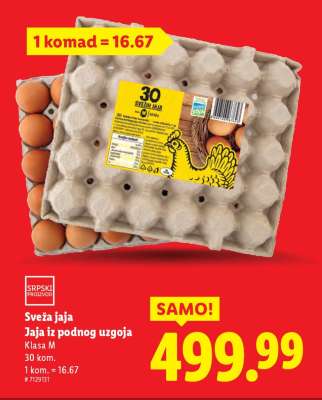 SVEŽA JAJA