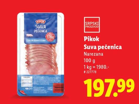 Pikok Suva pečenica