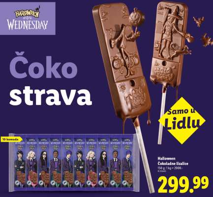 Halloween čokoladne lizalice