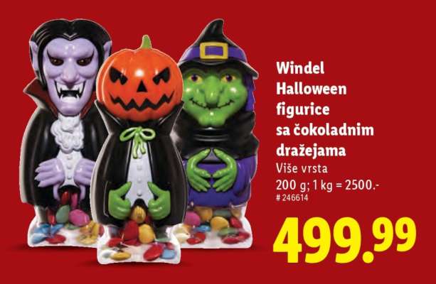 Windel Halloween figurice