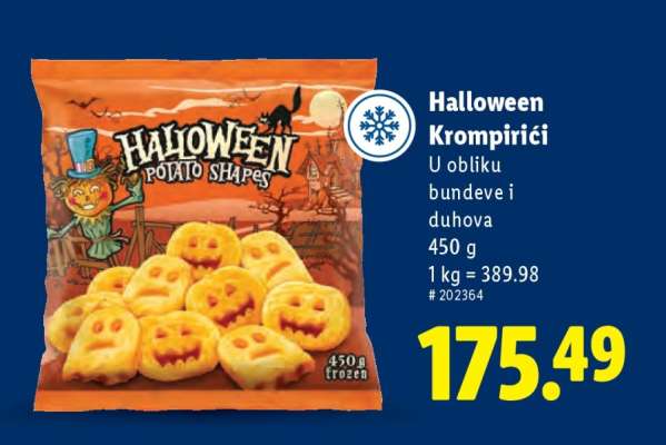 Halloween Krompirići