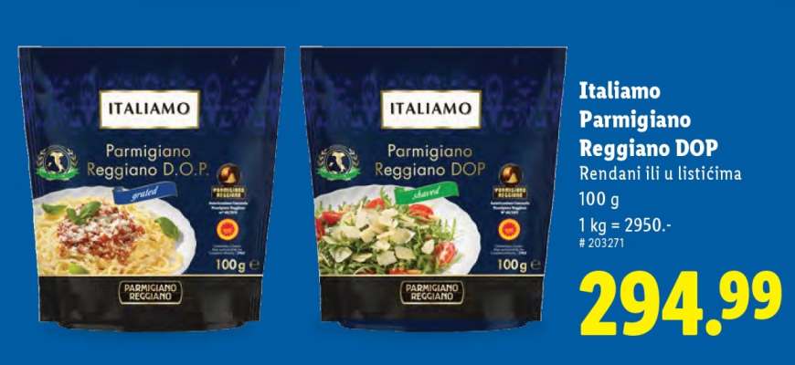 Italiamo Parmigiano Reggiano DOP