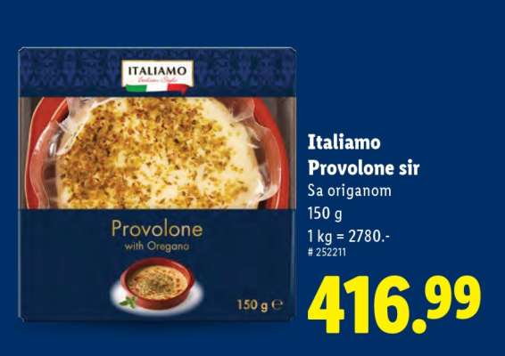 Italiamo Provolone sir
