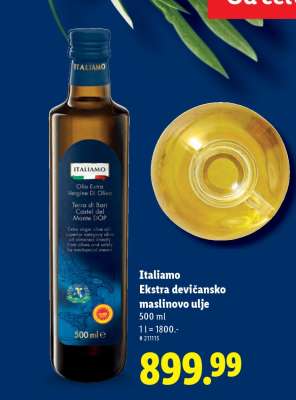 Italiamo Ekstra devičansko maslinovo ulje