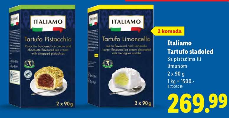 Italiamo Tartufo sladoled