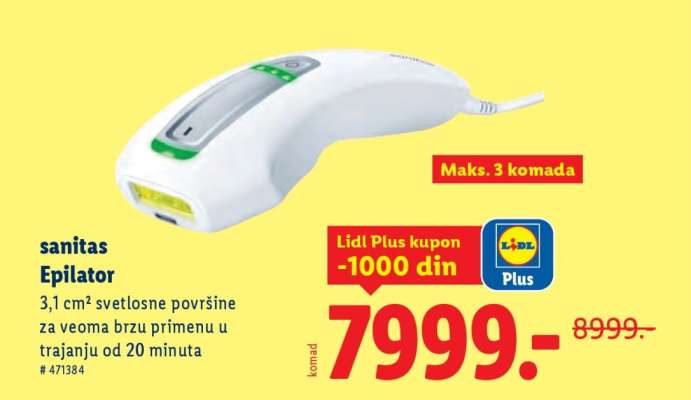 Sanitas Epilator