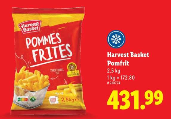 Harvest Basket Pomfrit
