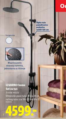 Livarno Home Set za tuš
