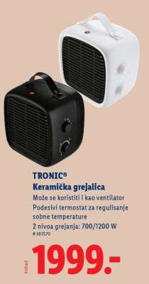 TRONIC Keramička grejalica