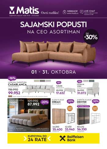 Matis katalog - 01.10.2025 - 31.10.2025.