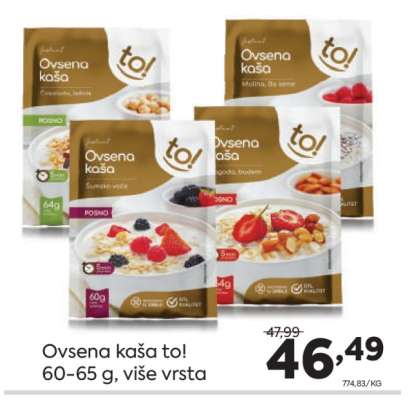 Ovsena kaša to!