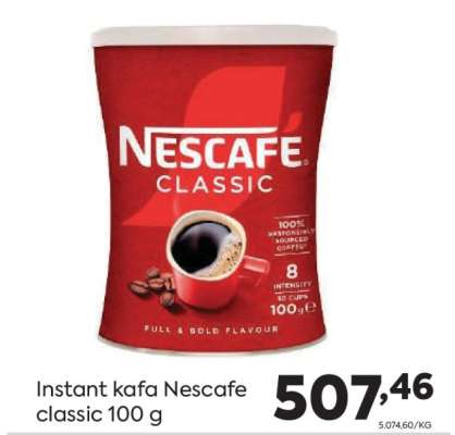 Instant kafa Nescafe classic 100 g